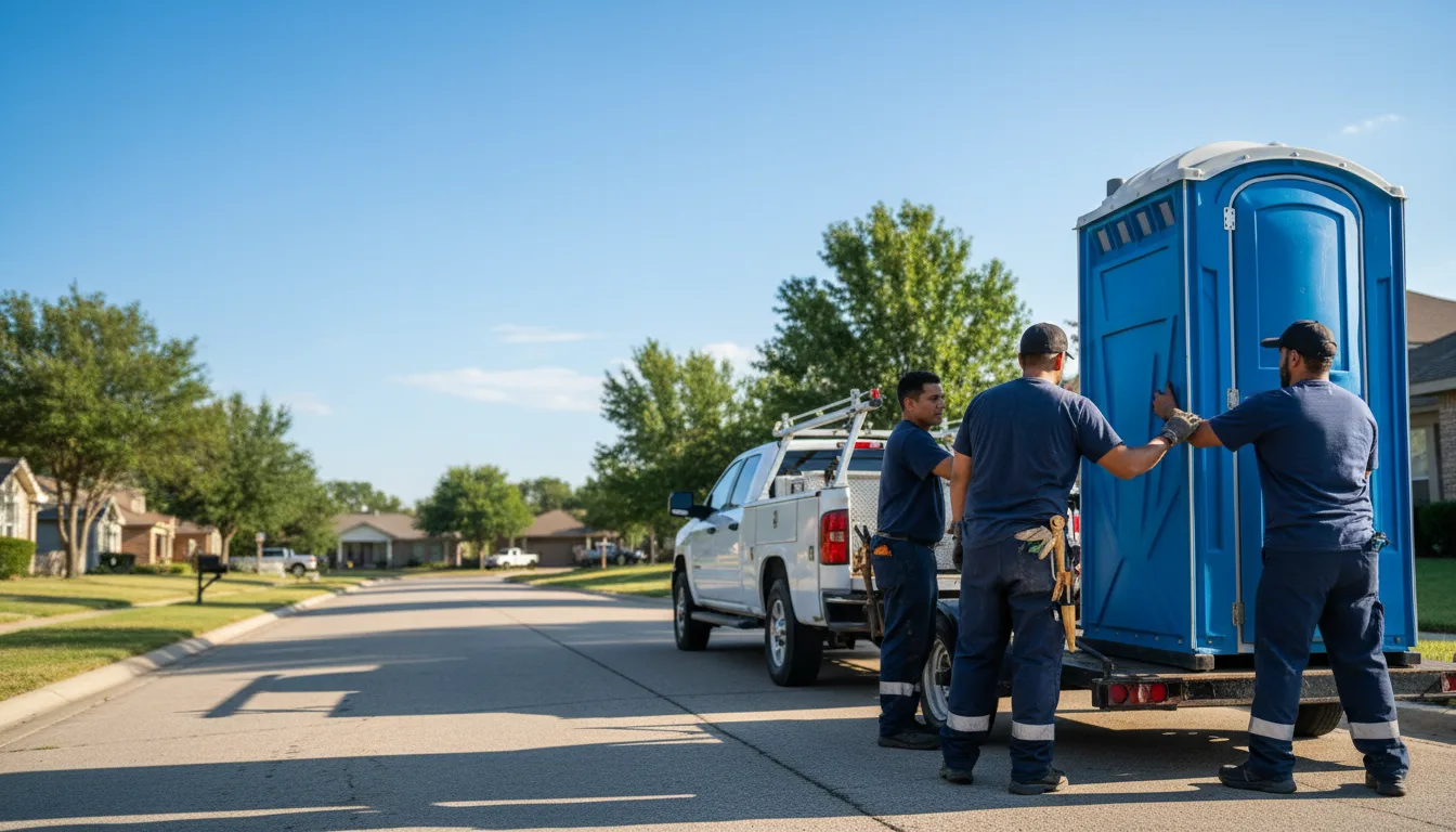 Portable Toilet Rental in Six Mile, SC near me